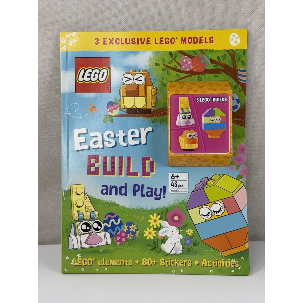 LEGO: Easter Build and Play! by AMEET Publishing  kids activity book, NEW